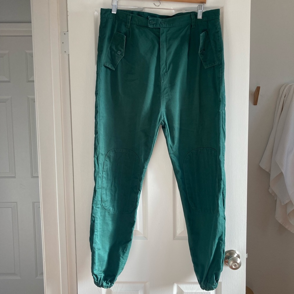 Camo Italy Green Pants / Size Large